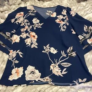 Flowy Floral Top